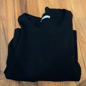 Ribbed oversized sweater